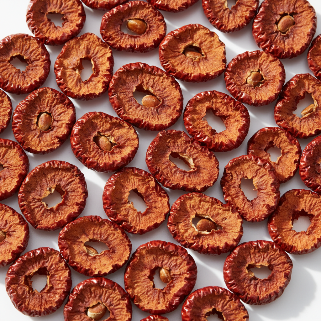 DRIED RED SLICED JUJUBE DATES