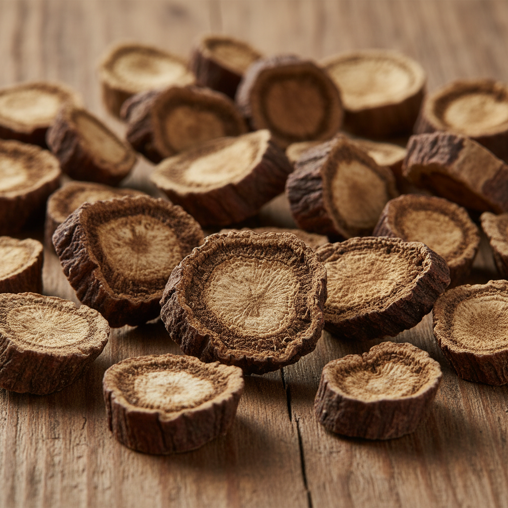 DRIED SLICED BLACK COHOSH ROOT
