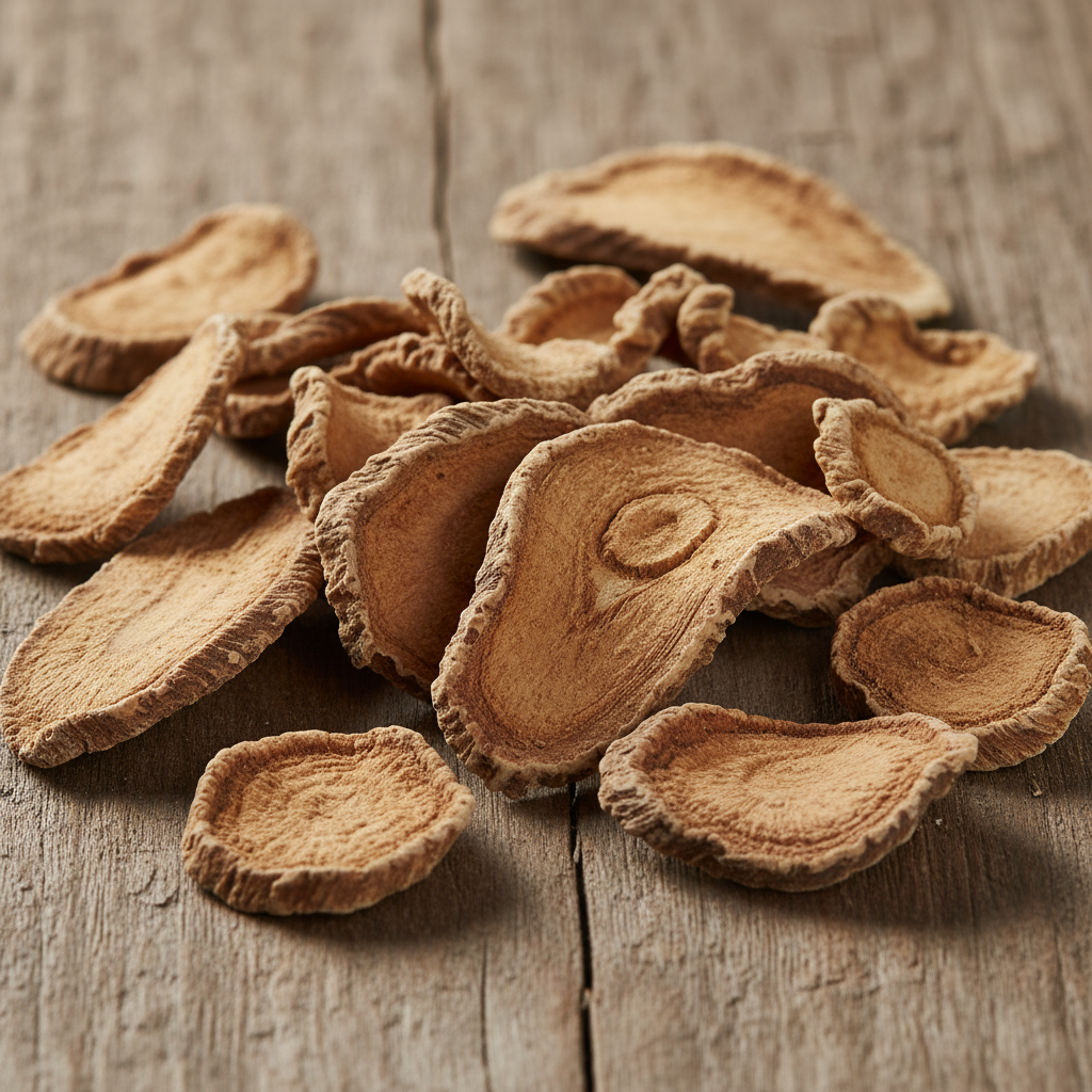 DRIED SLICED SARSAPARILLA ROOT