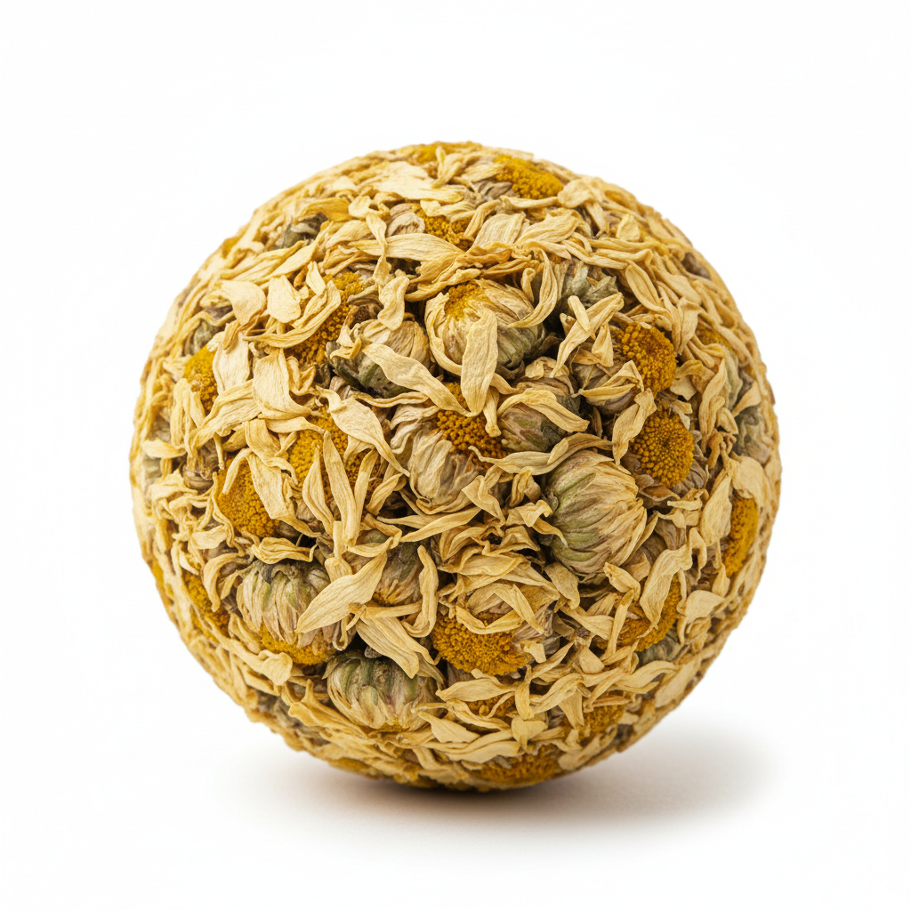 YELLOW CHRYST TEA BALL