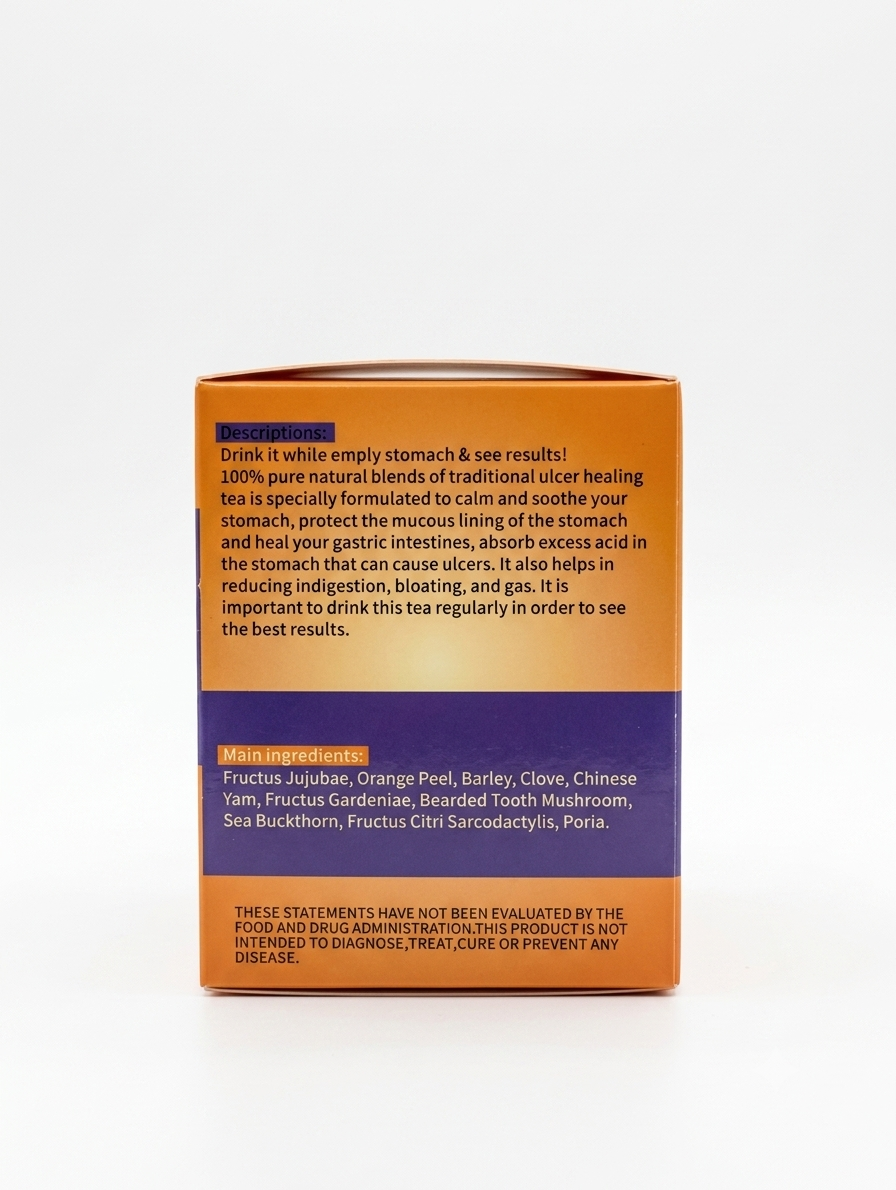 ULCER AND BLOAT HEALING TEA