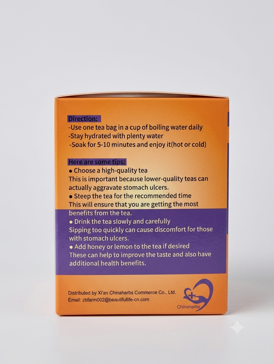 ULCER AND BLOAT HEALING TEA