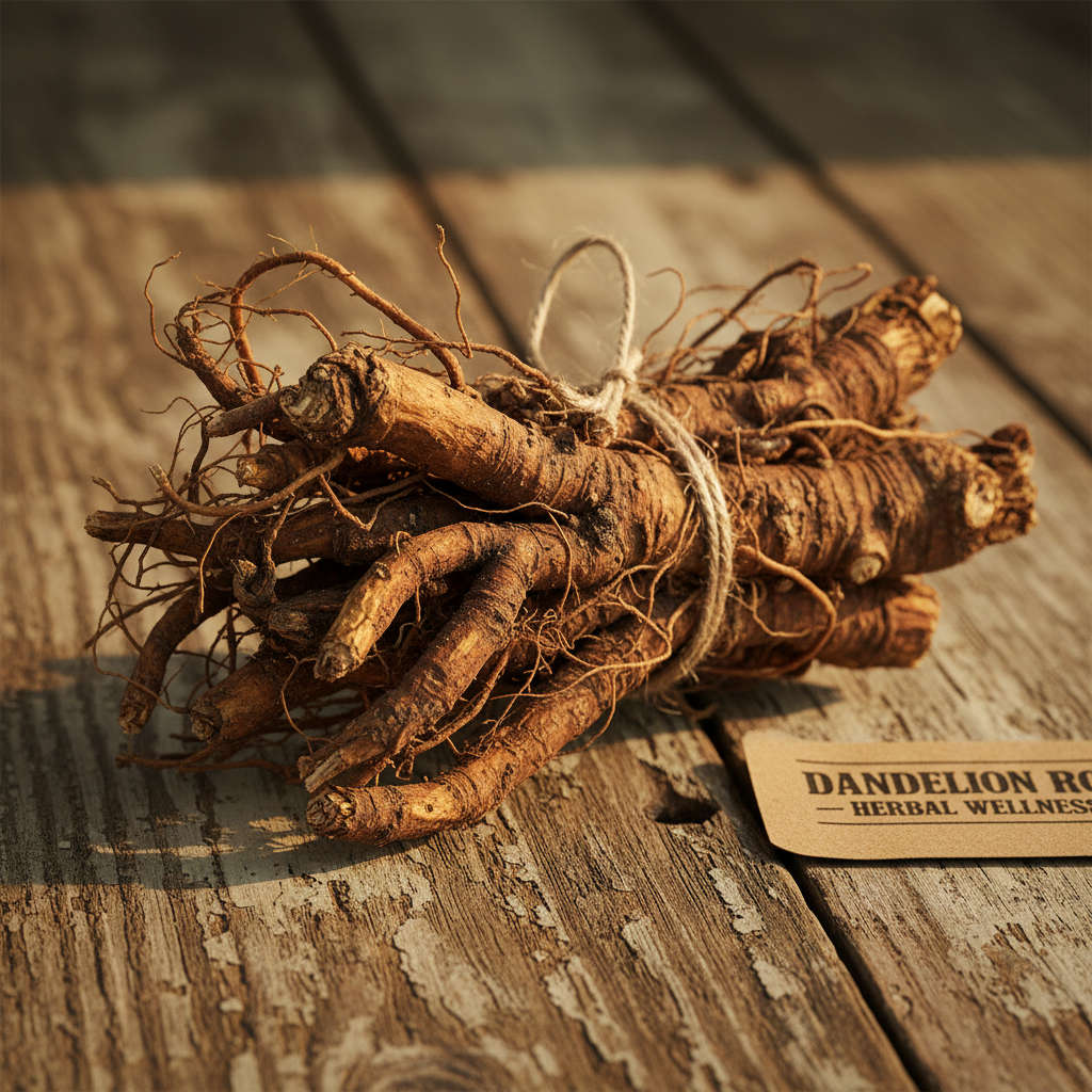 DRIED DANDELION ROOTS