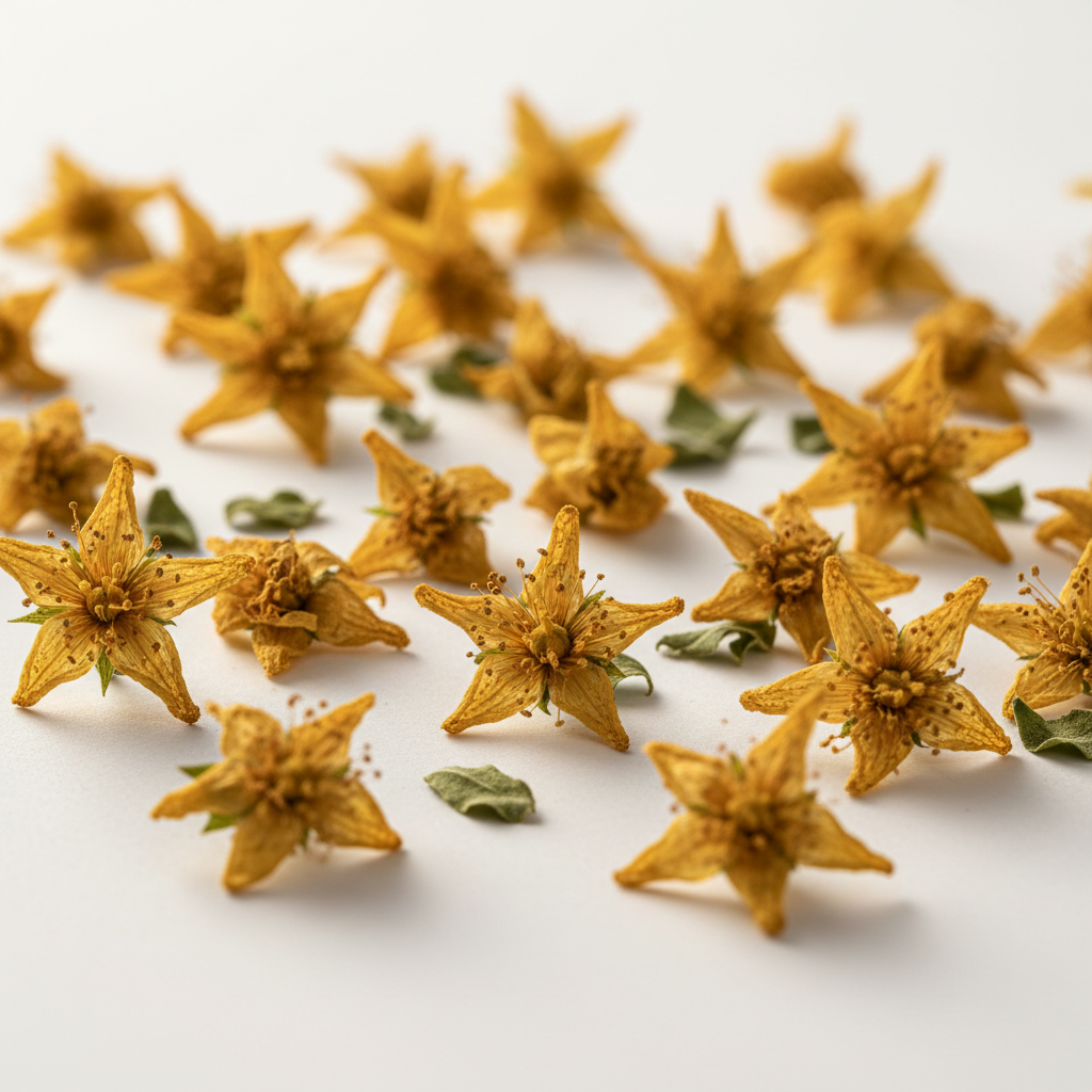 DRIED HYPERICUM ST JOHN WORT