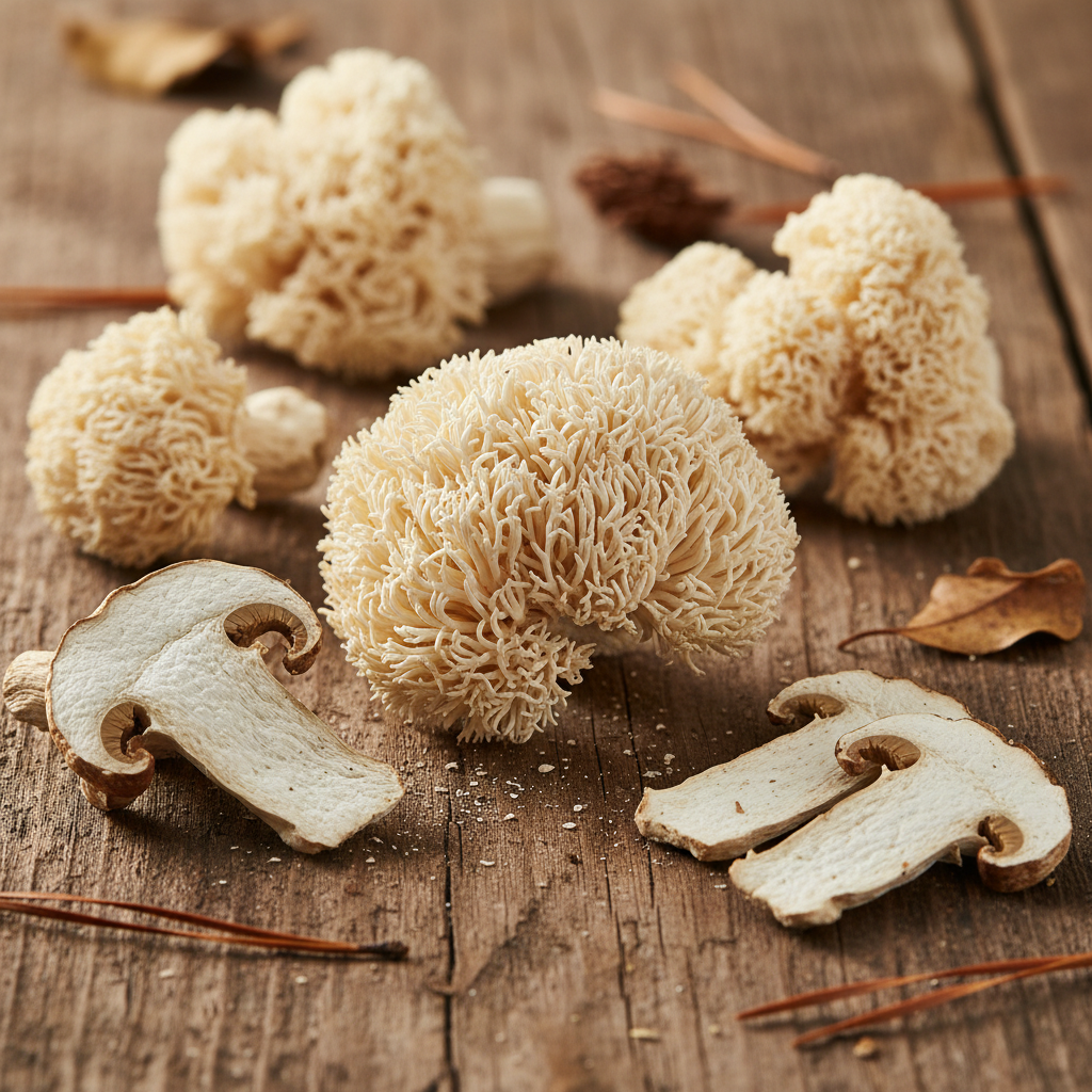 DRIED LION'S MANE MUSHROOM