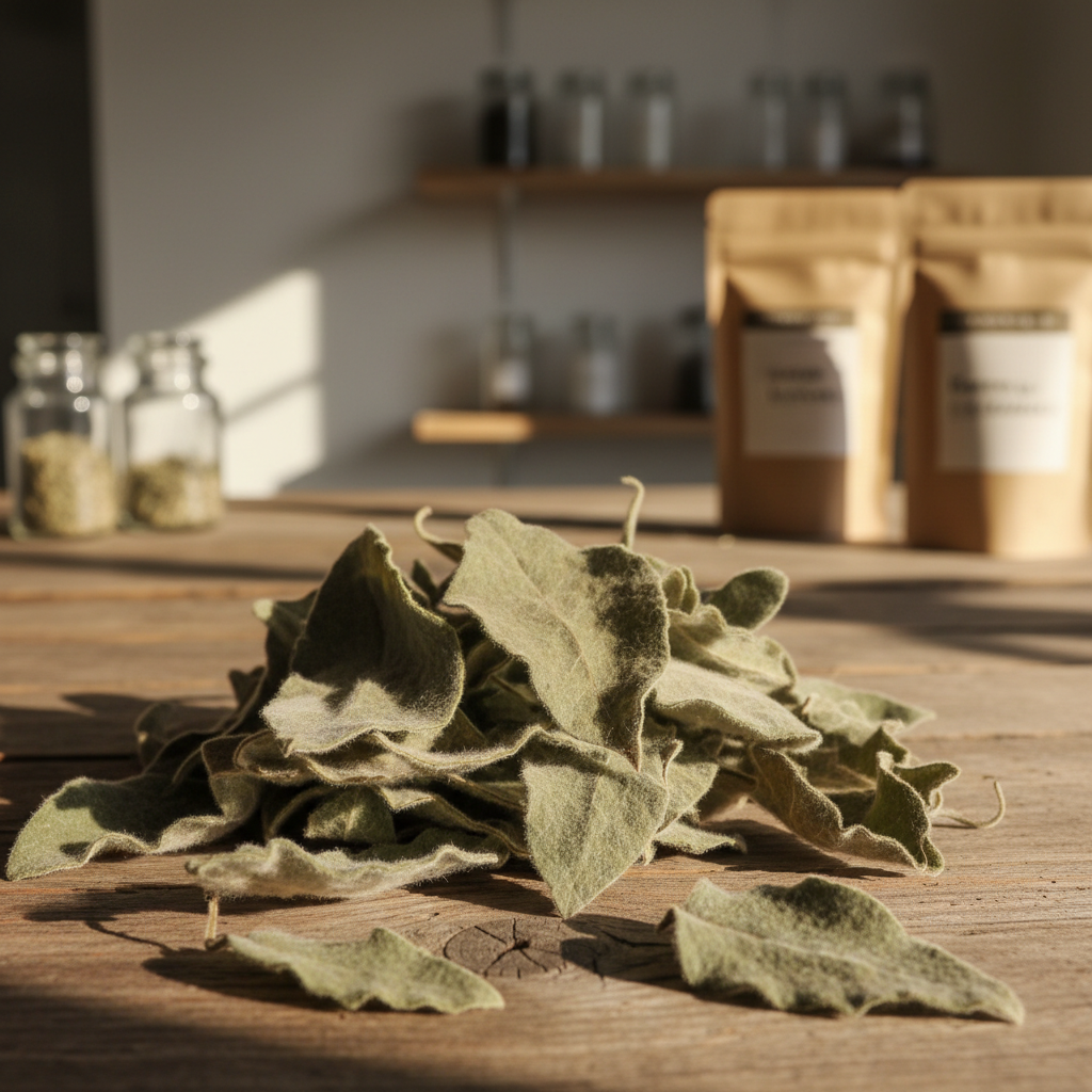 DRIED MULLEIN LEAVES