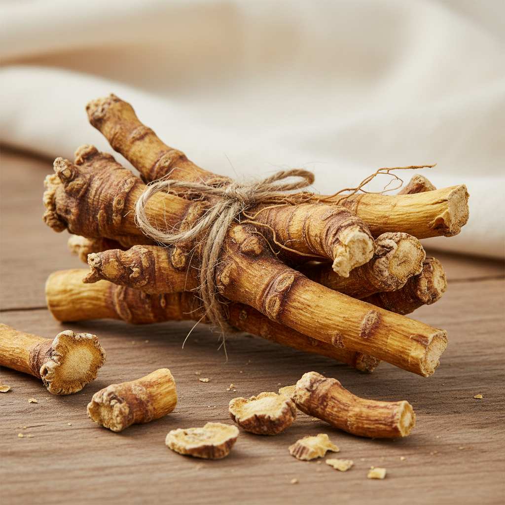 DRIED YELLOW DOCK ROOT