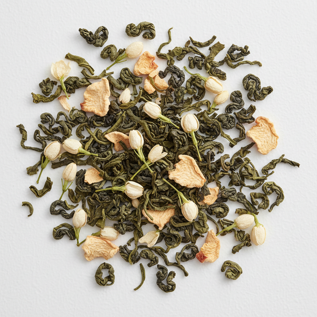 JASMINE WHITE PEACH GREEN TEA