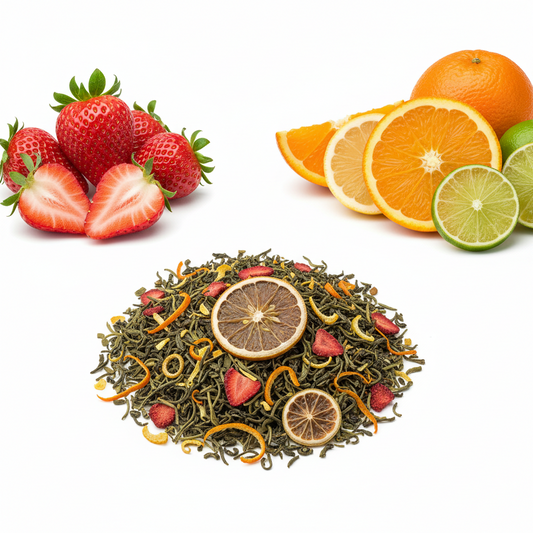 STRAWBERRY CITRUS GREEN TEA